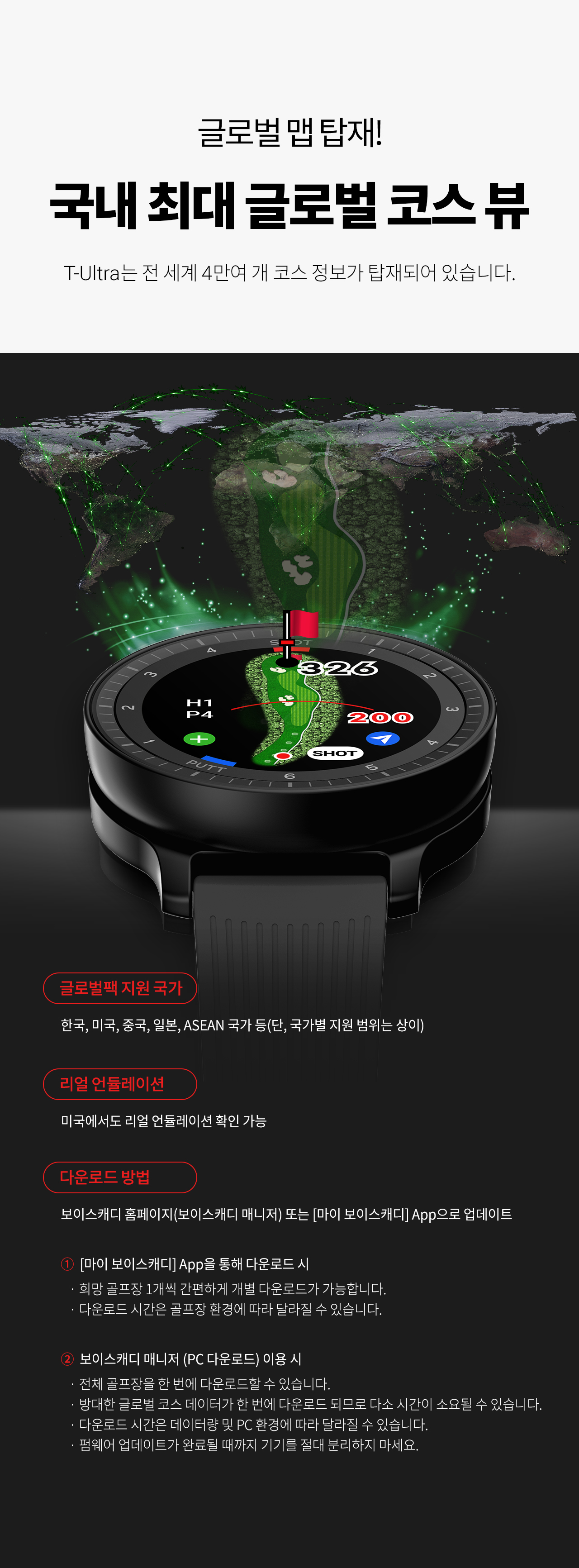 T-Ultra > 보이스캐디
